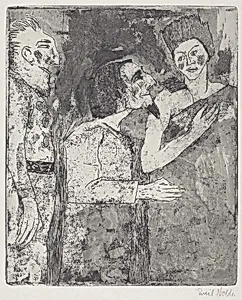 Woman, Man, and Servant (Frau, Mann, Diener)