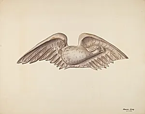 Wood Carving - Eagle