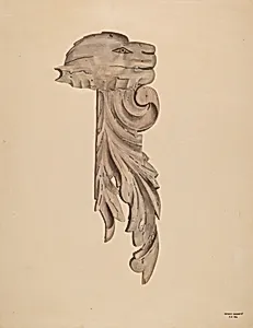 Wood Carving - Profile Face