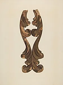 Wood Carving - Scroll