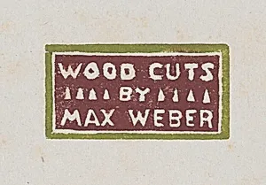 Woodcuts by Max Weber