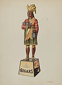 Wooden Indian