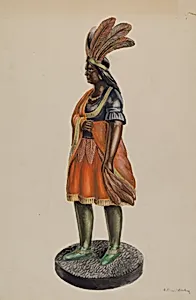 Wooden Indian