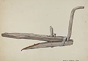 Wooden Plow