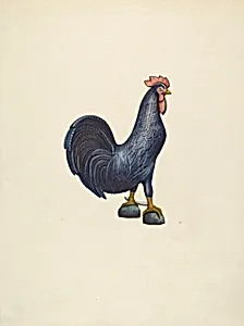 Wooden Rooster