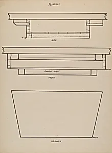 Writing Arm Chair