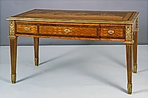 Writing Table with Mechanical Fittings (table mécanique or schreibtisch)