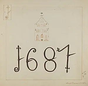 Wrought Iron Numerals