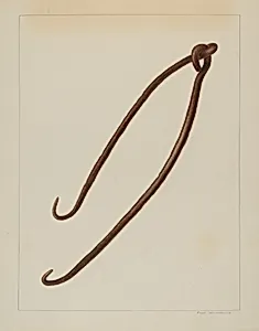 Wrought Iron Pot Hooks