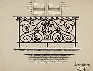 Wrought Iron Railing
