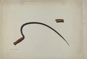 Wrought Iron Sickle
