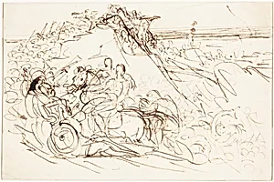 Xenophon and the Greeks Sighting the Sea [recto]