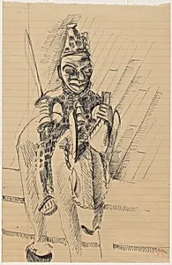 Yoruba Sculpture Study (Untitled #6 Benin Series)
