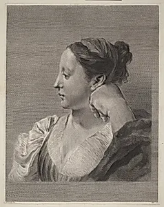 Young Woman in Profile
