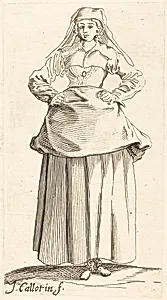 Young Woman with Hands on Hips, Front View