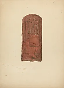 Zoar Pottery Roof Tile