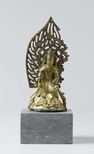 De bodhisattva Maitreya by anonymous