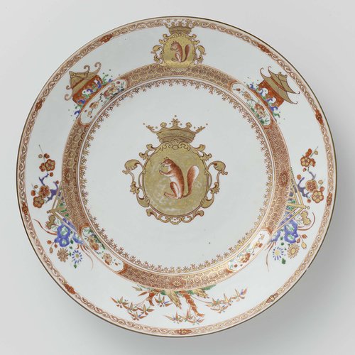 Dish with the arms of the Sichterman family by anonymous