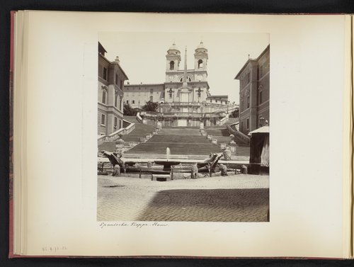 Spanische Treppe. Rom by anonymous