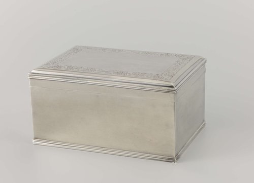 Trommel van glad zilver