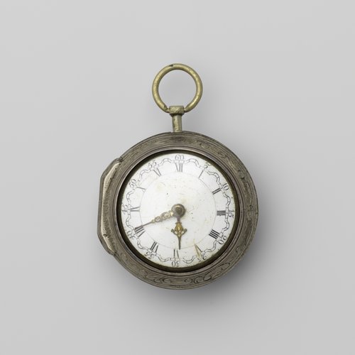 Zilveren horloge