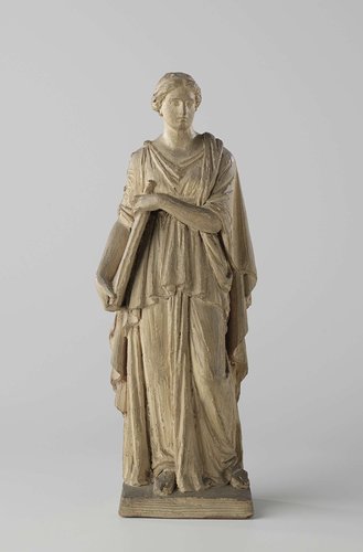 Symbolisch vrouwenfiguur: Gravura