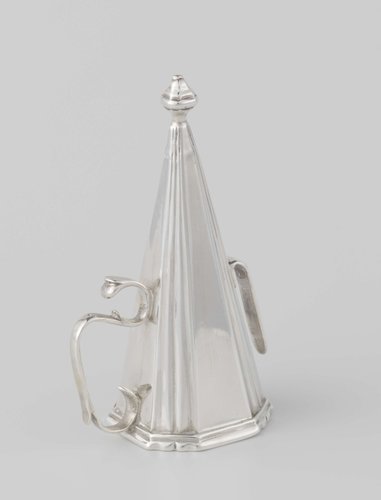 Kegelvormige domper van zilver by anonymous