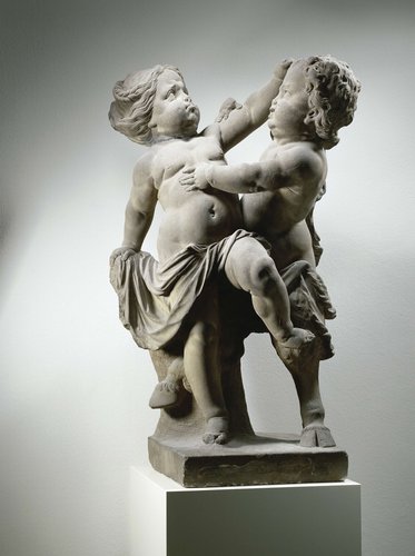 A Boy and a Satyr Girl Fighting, Allegory of Hate