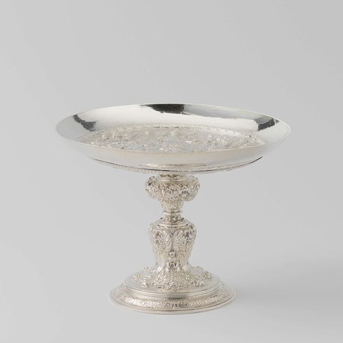 Tazza (footed drinking cup) with a Gathering of the Olympian Gods by Aelbert Verhaer