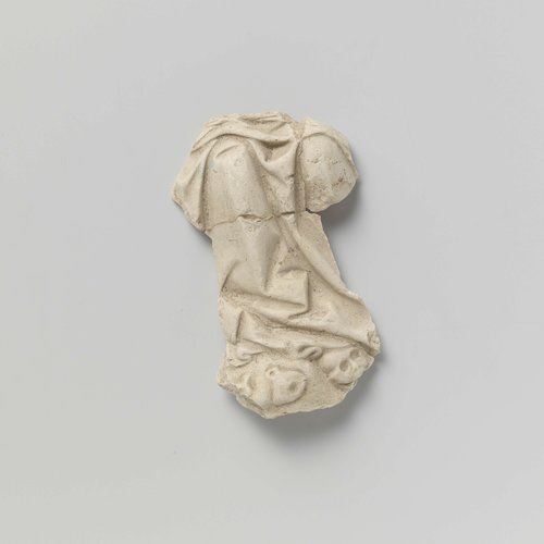 Pietà, fragment met Maria's onderbenen en een schedel by anonymous