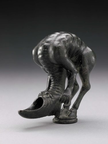 Grotesque Animal, Oil Lamp