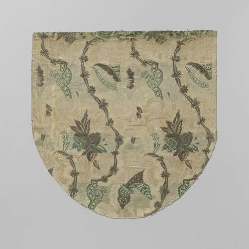 Rugschild van een koorkap by Unknown Artist