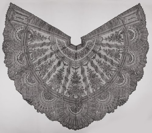 Cape van kloskant met de pergola met omwonden zuiltjes by anonymous
