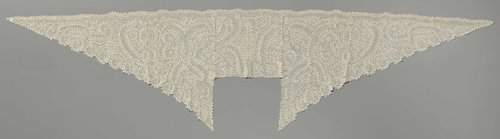 Fichu van kloskant met bliksemschichten by anonymous