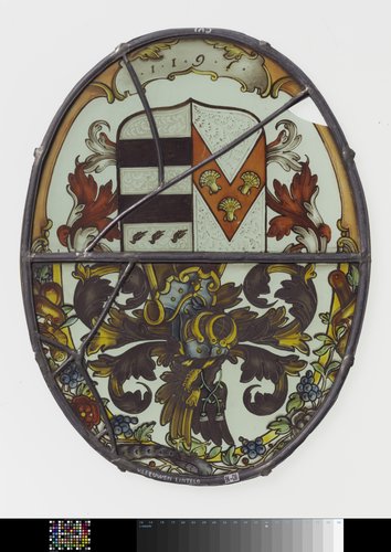 Ruit met in het wapenschild onder meer drie Jacobsschelpen by anonymous