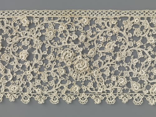 Strook met veelsoortige rozen by anonymous
