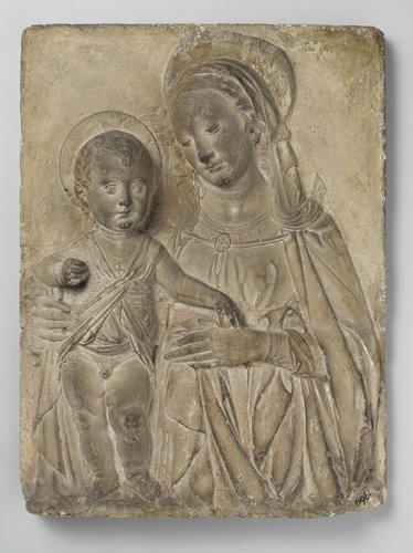 Maria met kind, kniestuk