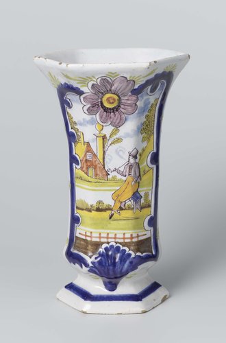 Vaas van faience