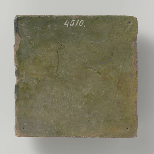 Groene vloertegel by anonymous