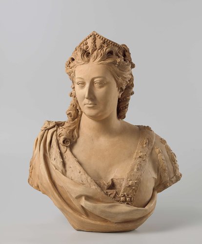 Borstbeeld van Carolina, koningin van Engeland