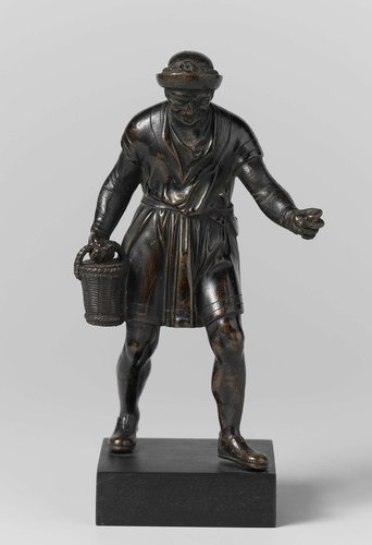 Elderly Peasant with a Basket (Spice-Gatherer?)