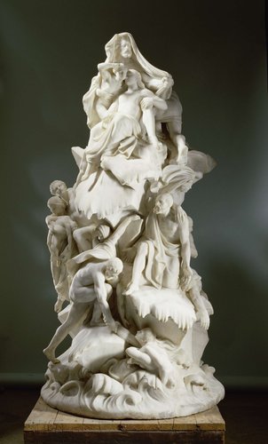 De zondvloed by Henri Teixeira de Mattos; anonymous