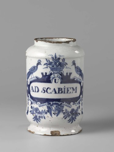 Apothekerspot 'U AD SCABIEM'