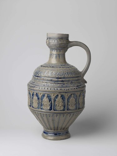 Jug with a representation of the electors
