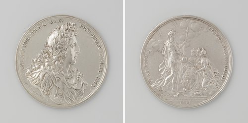 Kroon aangeboden aan Willem III