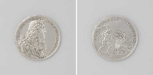 Frederik Karel, hertog van Württemberg-Teck door Lodewijk XIV vrijgelaten