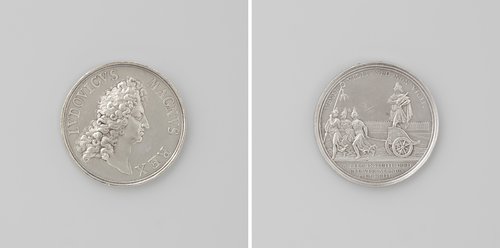 Snelle terugkeer van Lodewijk XIV van Namen naar Versailles