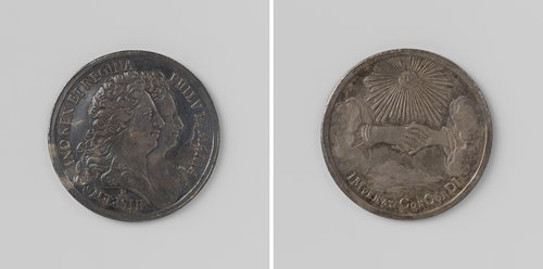 Filips V, koning van Spanje en zijn vrouw Maria Louisa Gabriela van Savoye