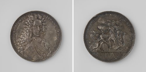 Vertrek van Karel III uit Wenen om bezit te nemen van de Spaanse troon