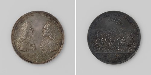 Slag bij Blenheim, ter ere van de hertog van Marlborough en Eugenius, hertog van Savoye